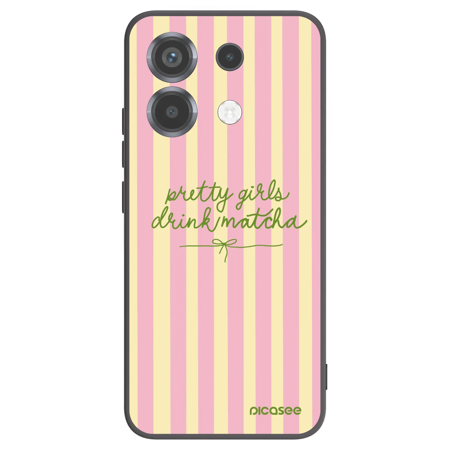 Picasee silikónový čierny obal pre Xiaomi Poco X6 - Pretty matcha