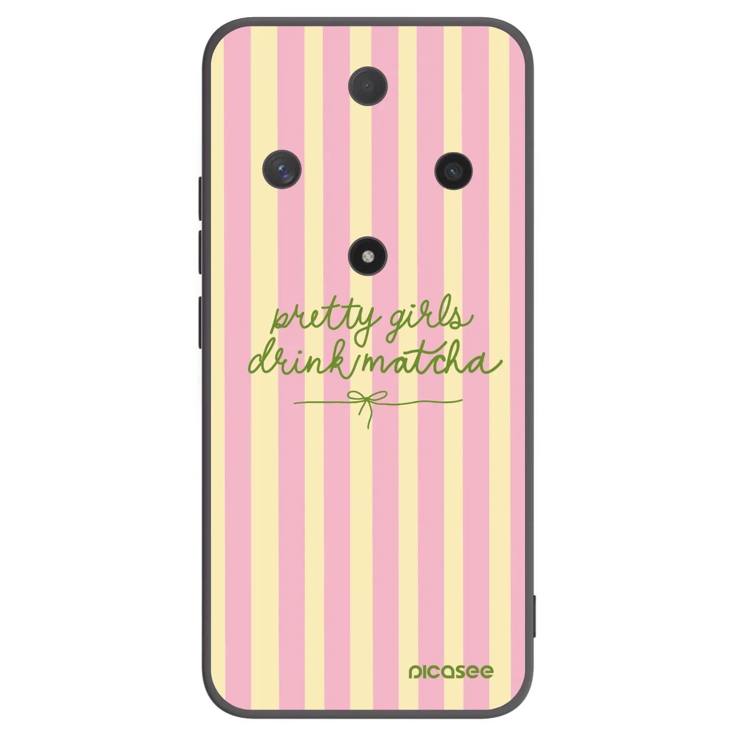Picasee silikónový čierny obal pre Honor Magic6 Lite 5G - Pretty matcha