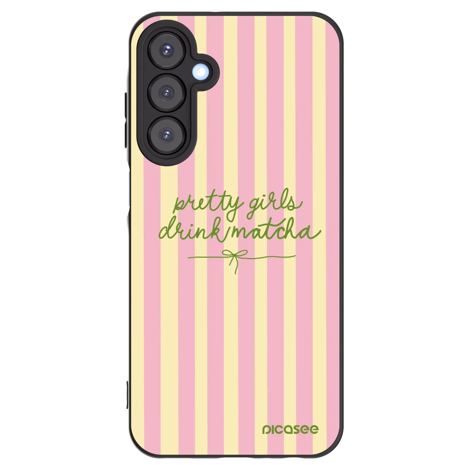 Picasee silikónový čierny obal pre Samsung Galaxy A25 A256B 5G - Pretty matcha