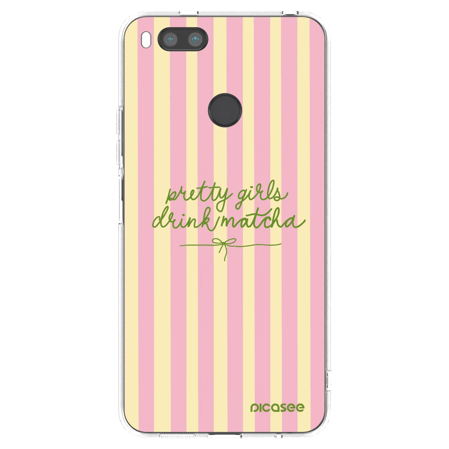 Picasee silikónový prehľadný obal pre Xiaomi Mi A1 Global - Pretty matcha