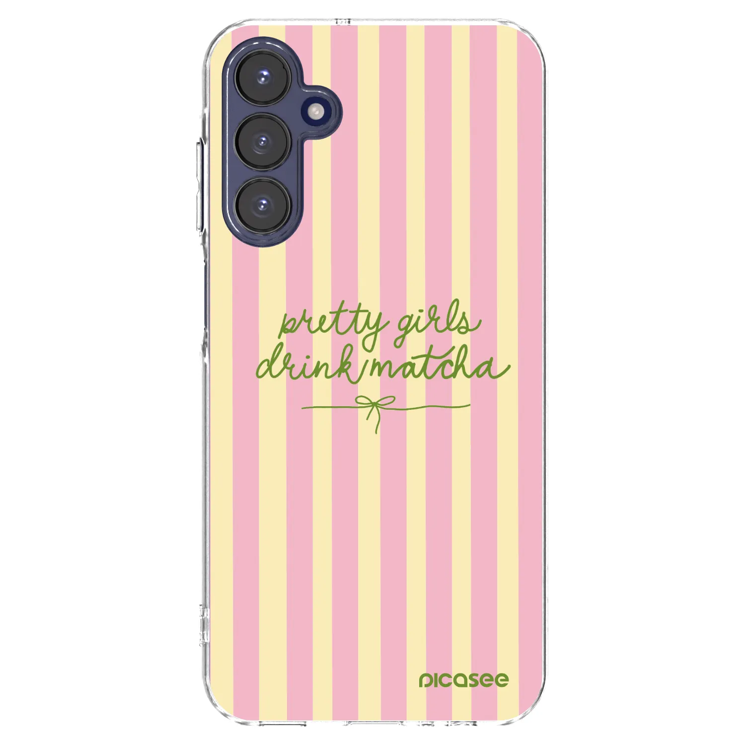 Picasee silikónový prehľadný obal pre Samsung Galaxy A15 A155F 4G - Pretty matcha