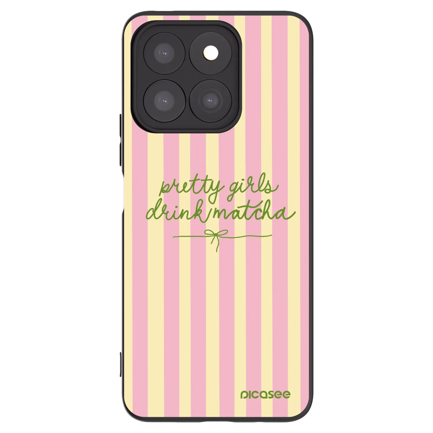 Picasee silikónový čierny obal pre Honor X8b - Pretty matcha
