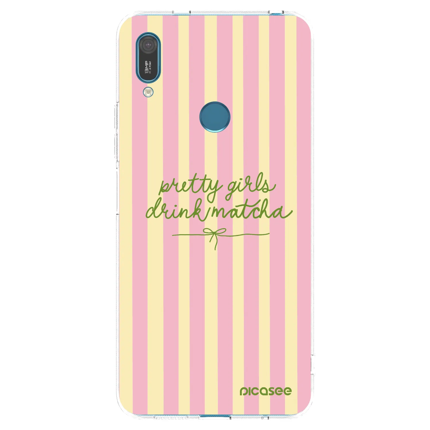 Picasee silikónový prehľadný obal pre Huawei Y7 2019 - Pretty matcha