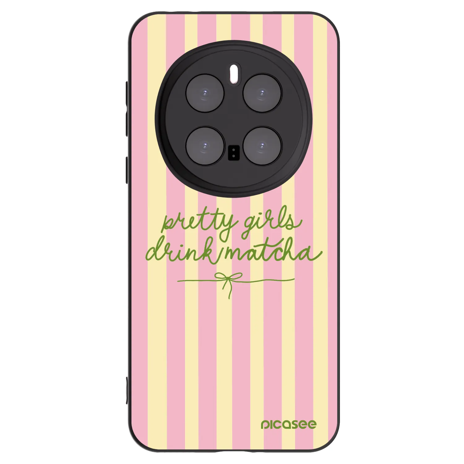 Picasee silikónový čierny obal pre Honor Magic7 Pro 5G - Pretty matcha