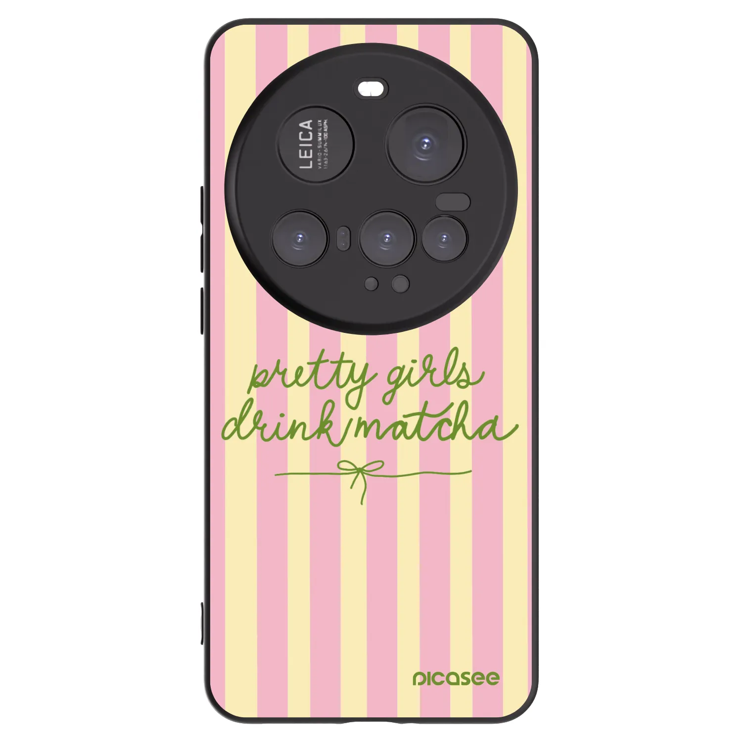 Picasee silikónový čierny obal pre Xiaomi 15 Ultra - Pretty matcha