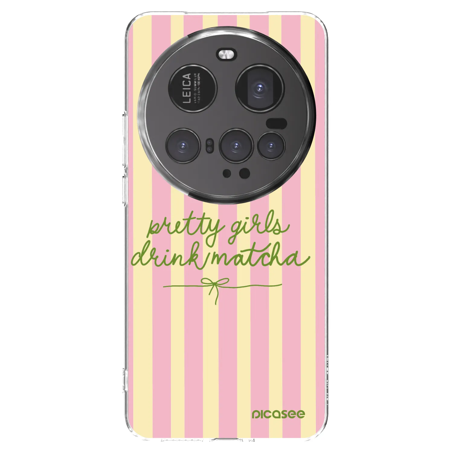 Picasee silikónový prehľadný obal pre Xiaomi 15 Ultra - Pretty matcha