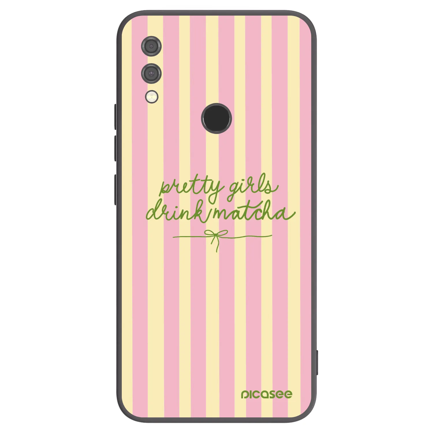Picasee silikónový čierny obal pre Xiaomi Redmi Note 7 - Pretty matcha