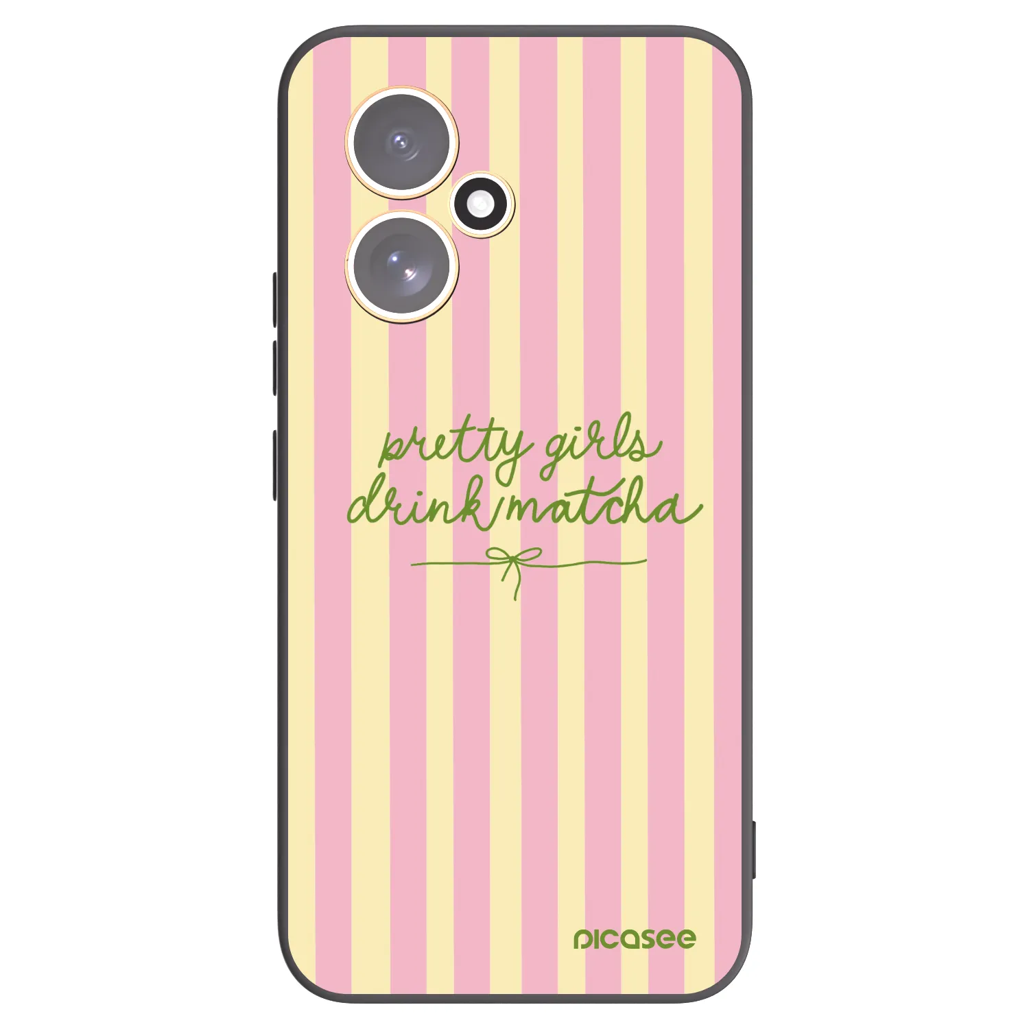Picasee silikónový čierny obal pre Honor 400 5G - Pretty matcha