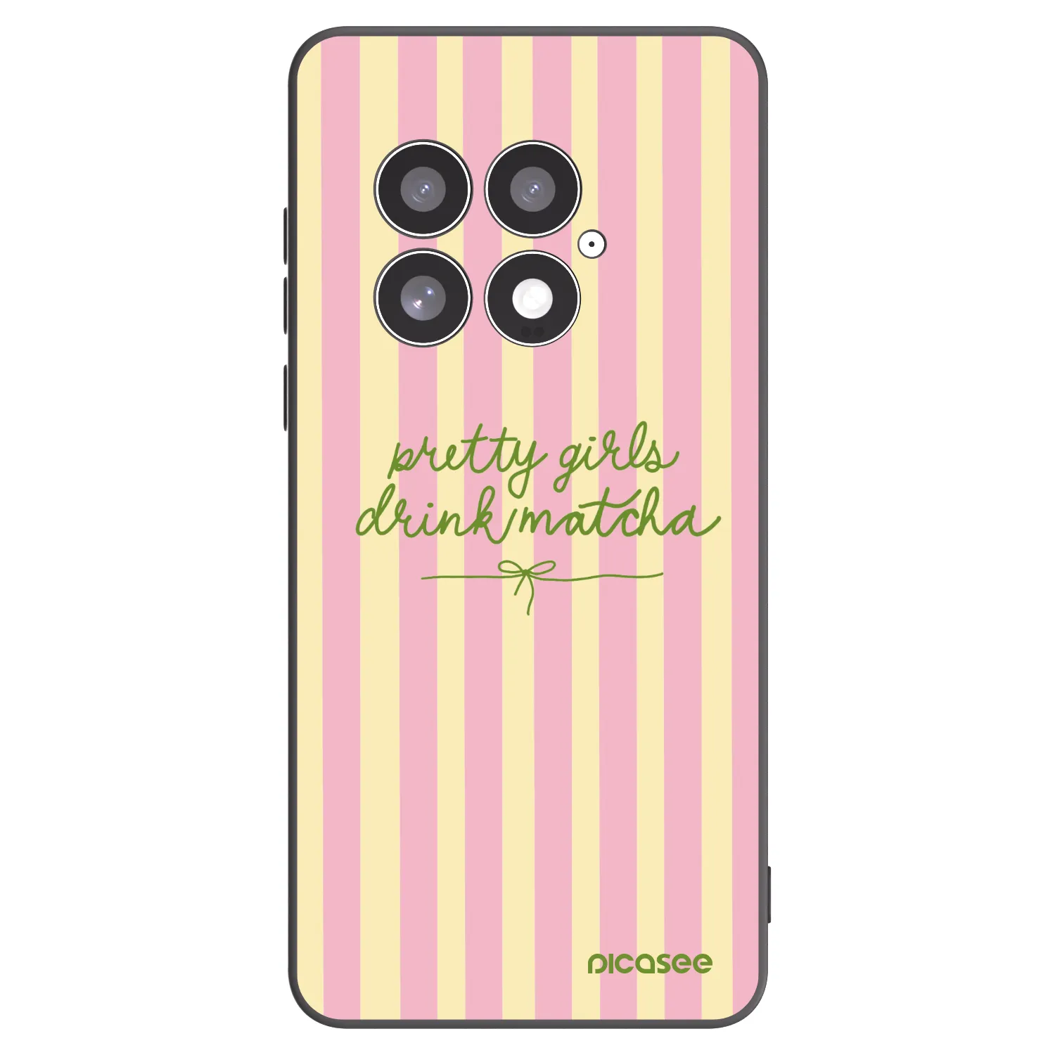 Picasee silikónový čierny obal pre OnePlus 13 5G - Pretty matcha