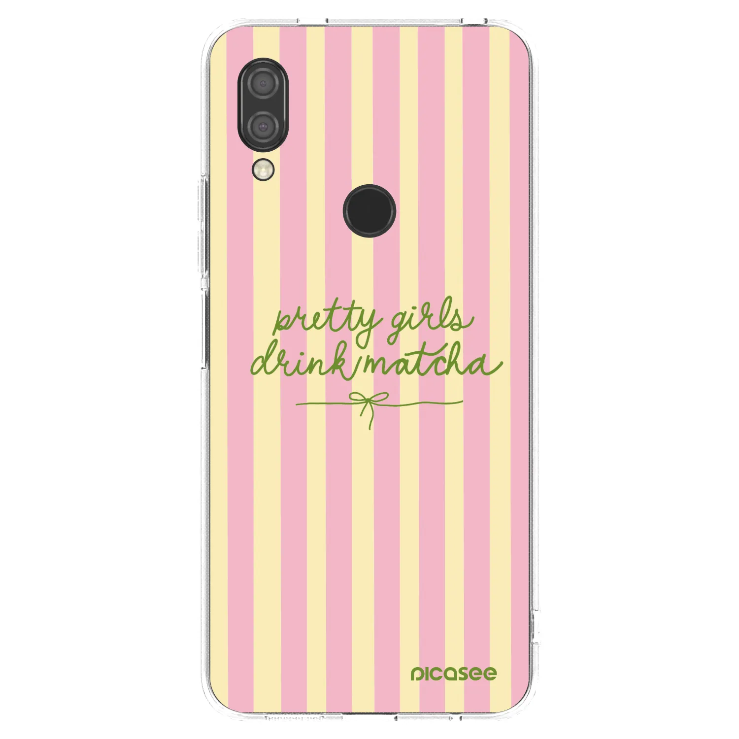 Picasee silikónový prehľadný obal pre Xiaomi Redmi 7 - Pretty matcha