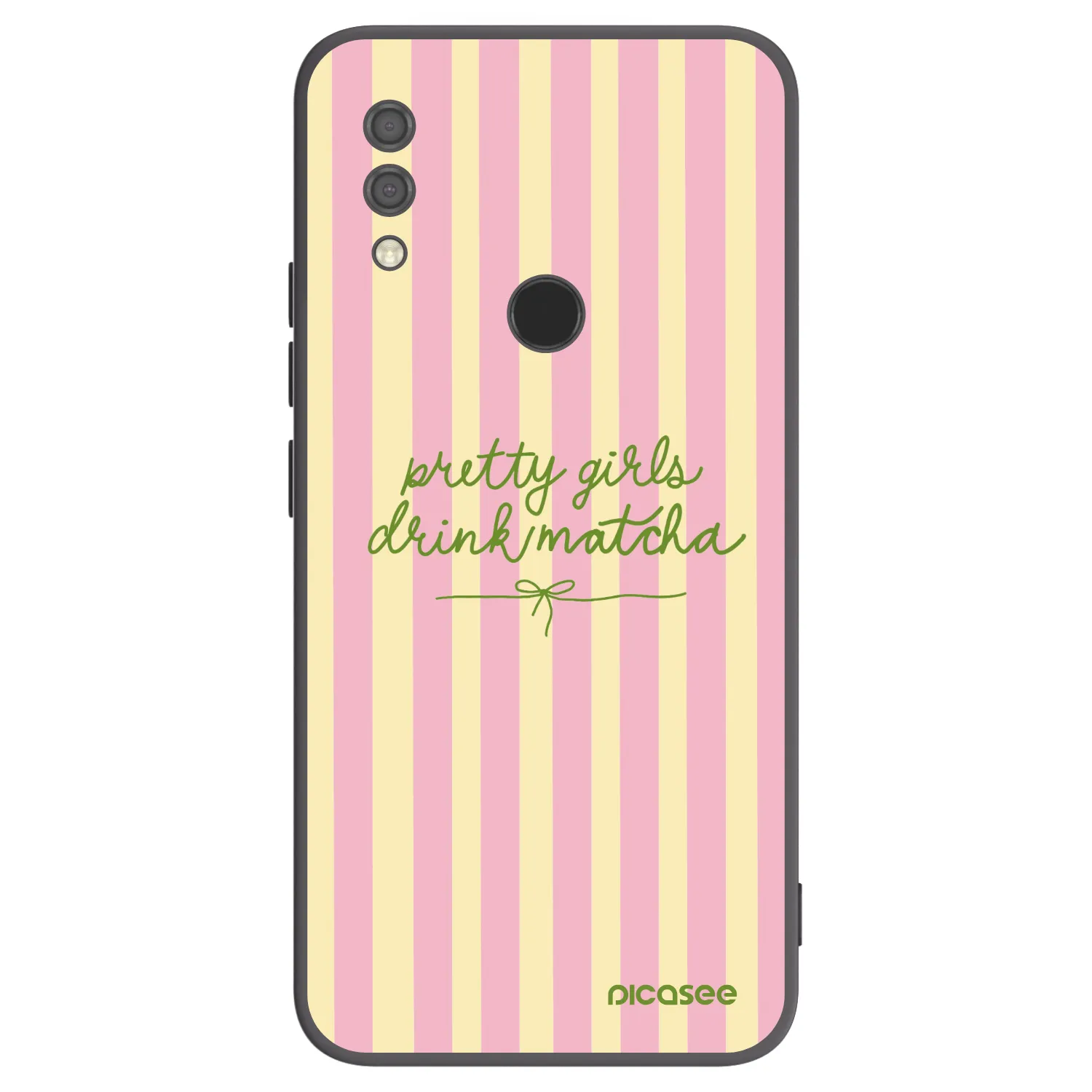 Picasee silikónový čierny obal pre Xiaomi Redmi 7 - Pretty matcha
