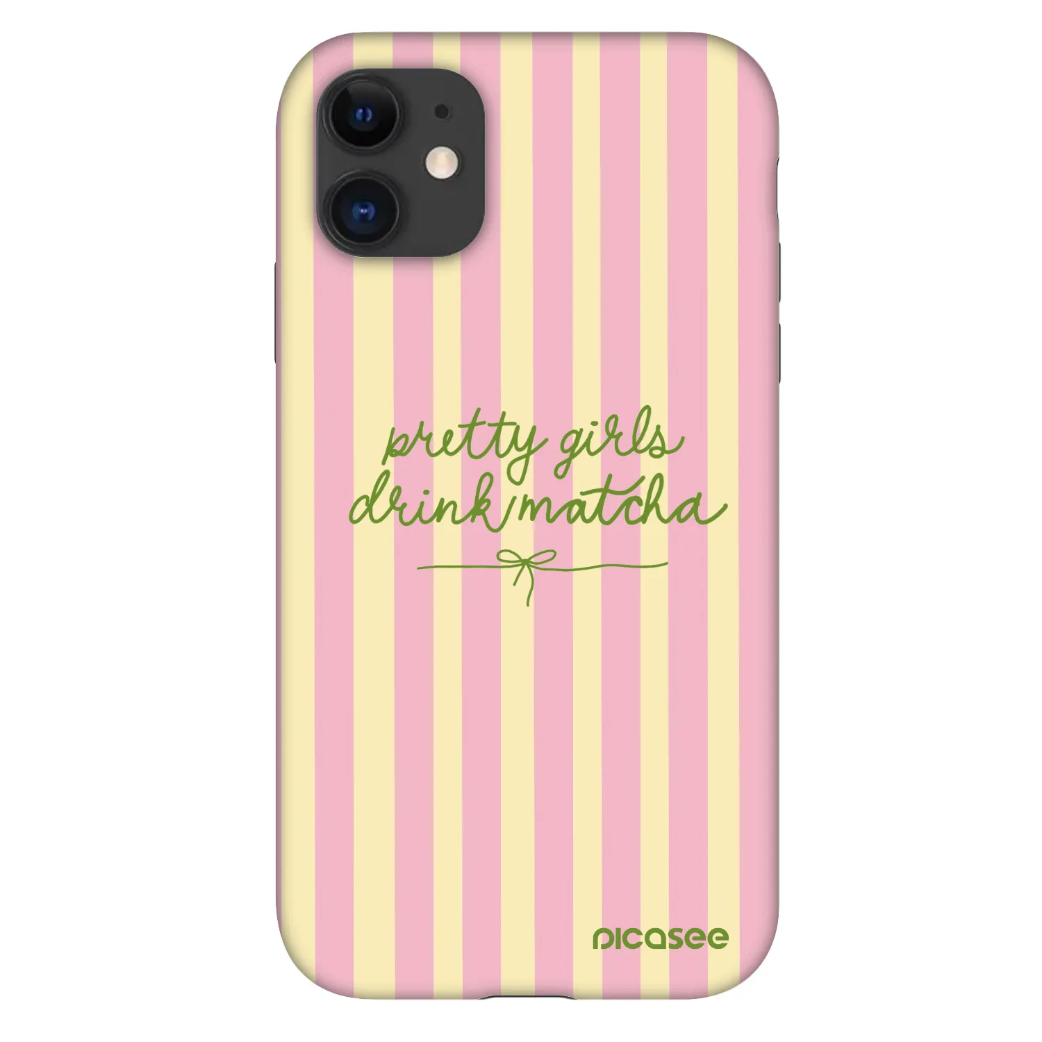 Picasee Fashion Case pre Apple iPhone 11 - Pretty matcha