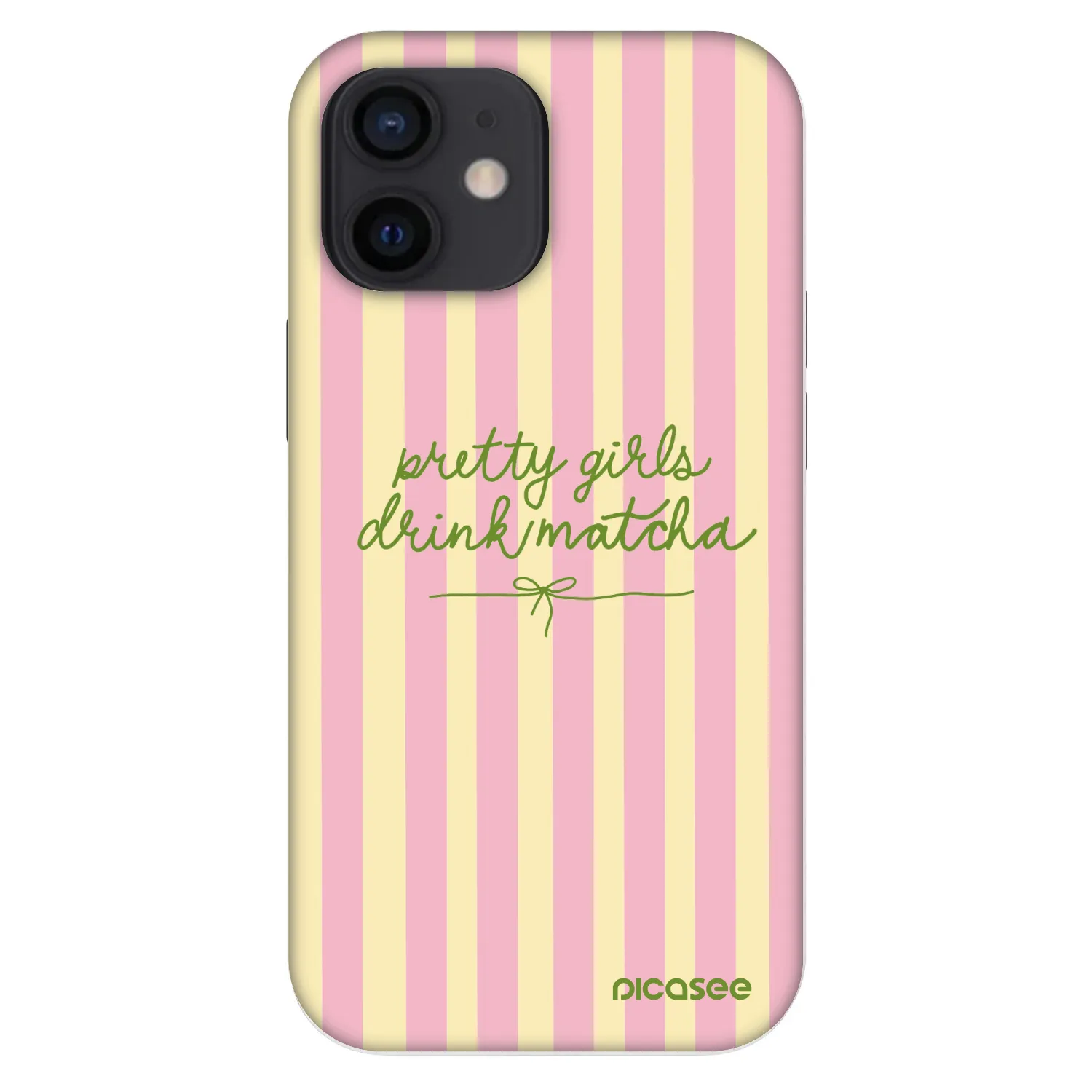 Picasee Fashion Case pre Apple iPhone 12 mini - Pretty matcha