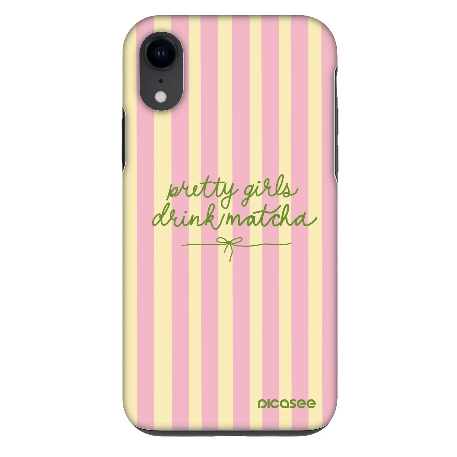 Picasee Fashion Case pre Apple iPhone XR - Pretty matcha