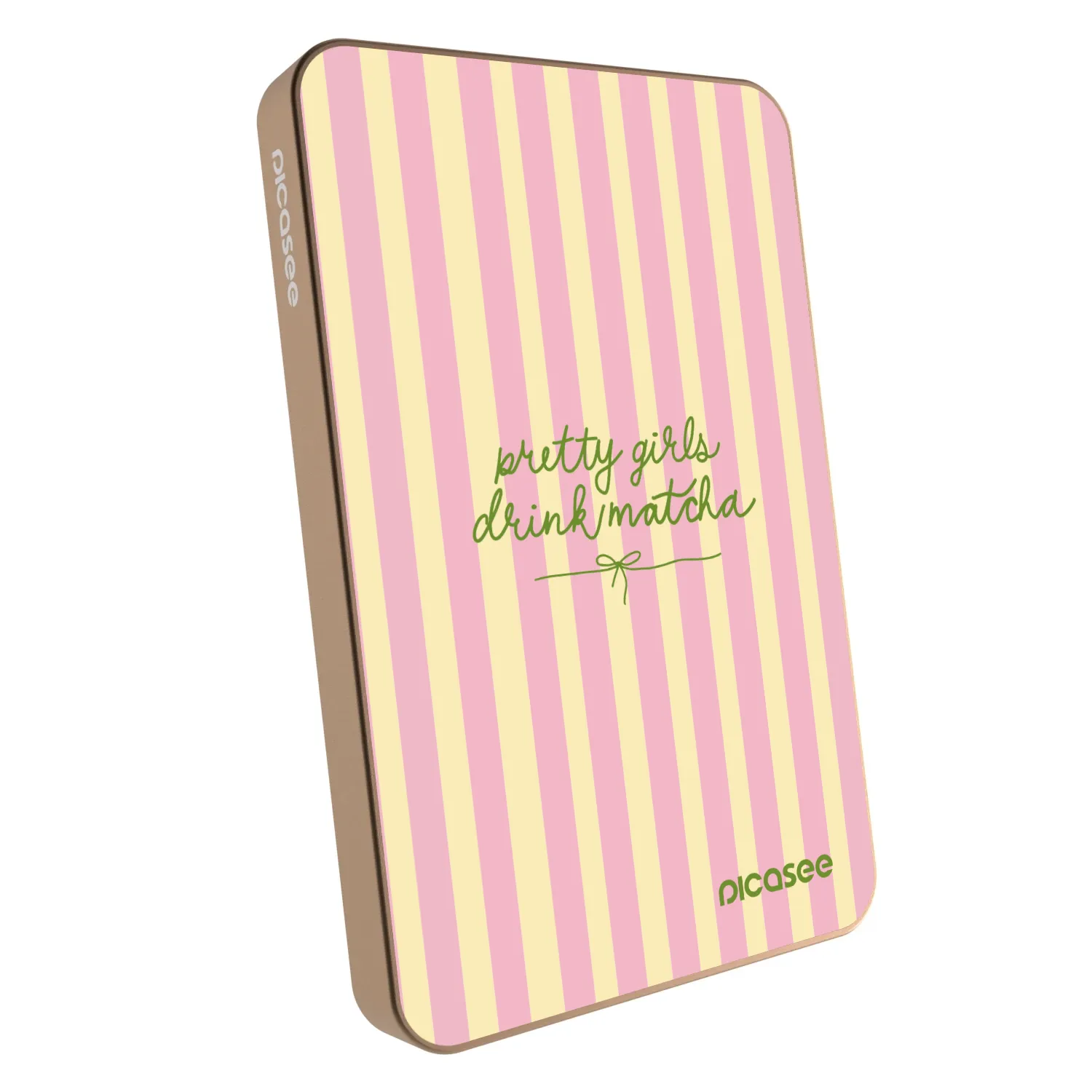 Picasee Powerbanka s MagSafe 5 000 mAh Zlatá - Pretty matcha
