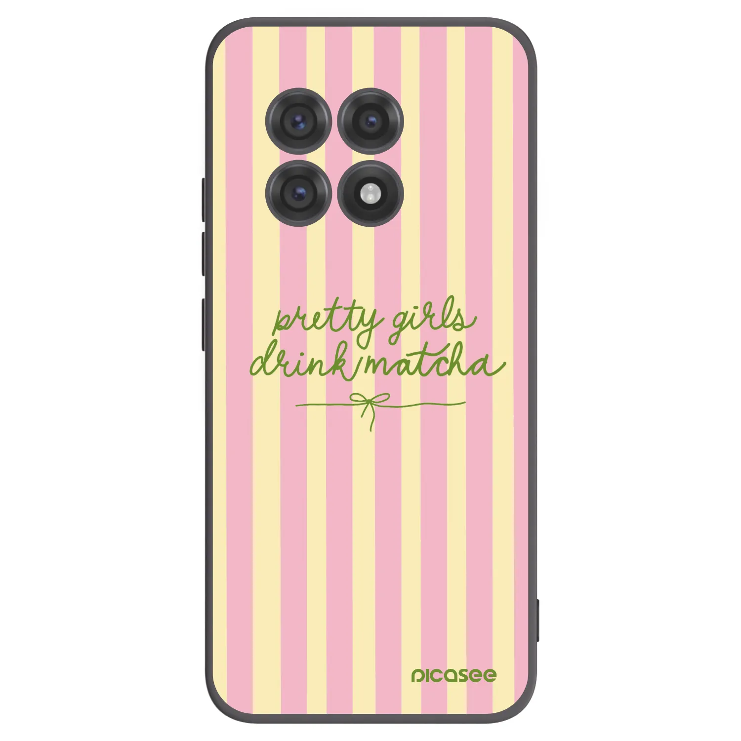 Picasee silikónový čierny obal pre OnePlus 13R 5G - Pretty matcha