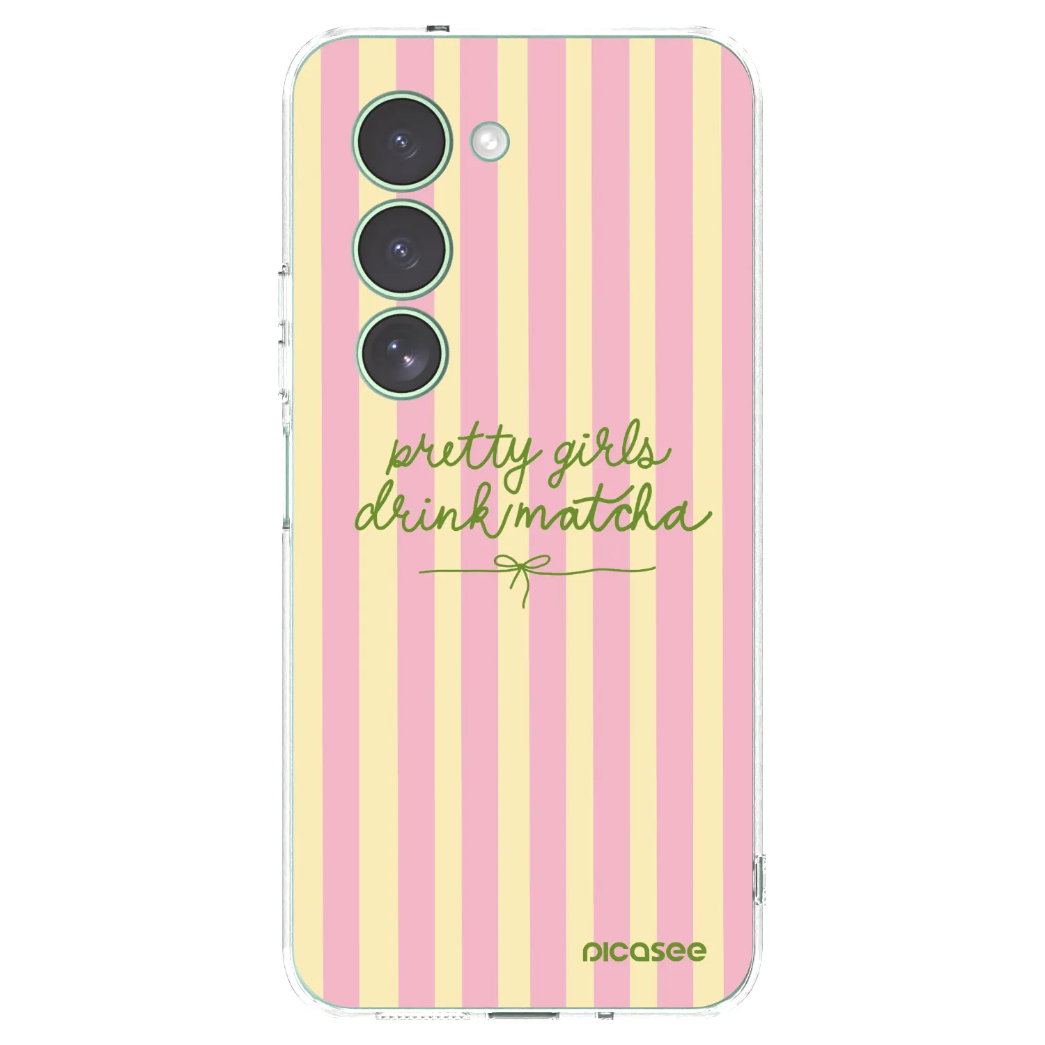 Picasee silikónový prehľadný obal pre Xiaomi Redmi 15 5G - Pretty matcha