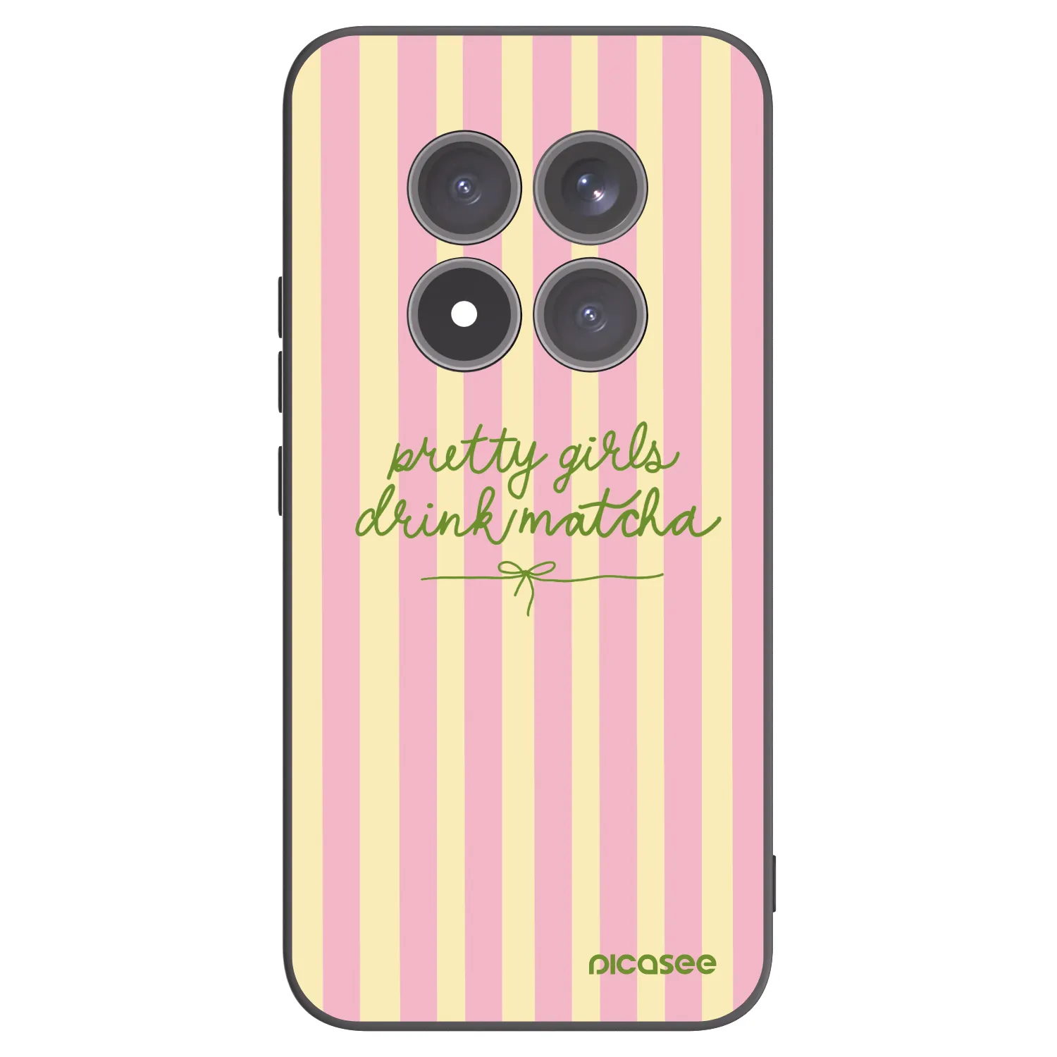 Picasee silikónový čierny obal pre Xiaomi Redmi Note 15 Pro+ - Pretty matcha
