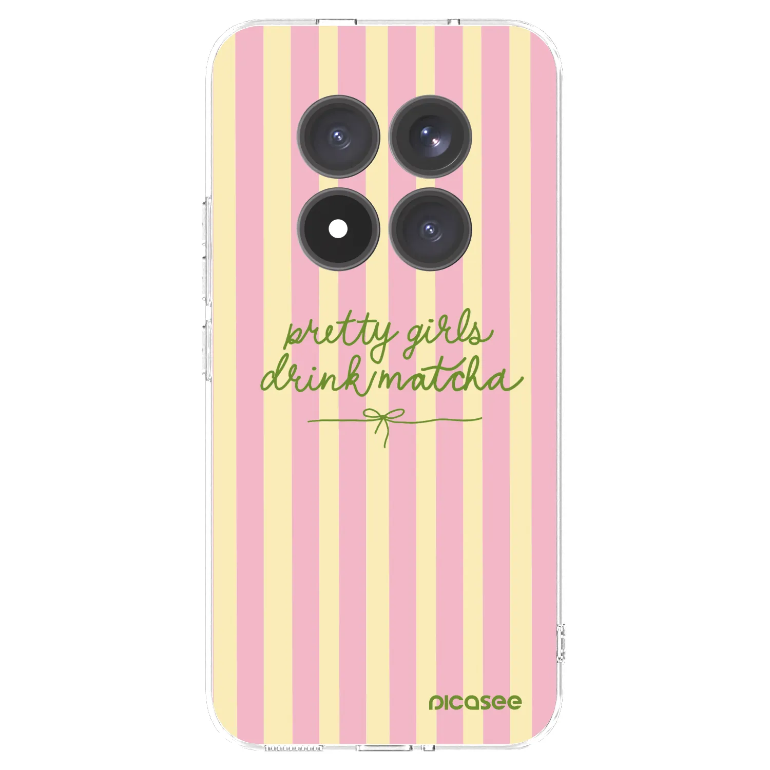 Picasee silikónový prehľadný obal pre Xiaomi Redmi Note 15 Pro+ - Pretty matcha