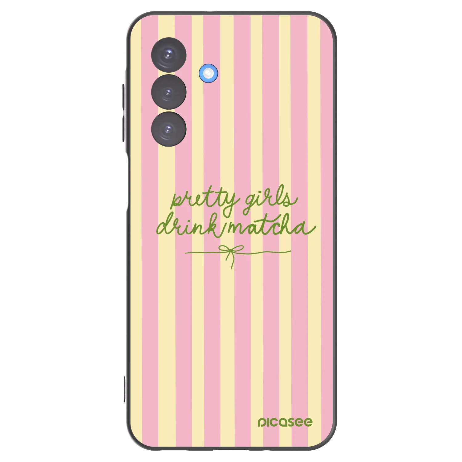 Picasee silikónový čierny obal pre Samsung Galaxy A17 5G - Pretty matcha