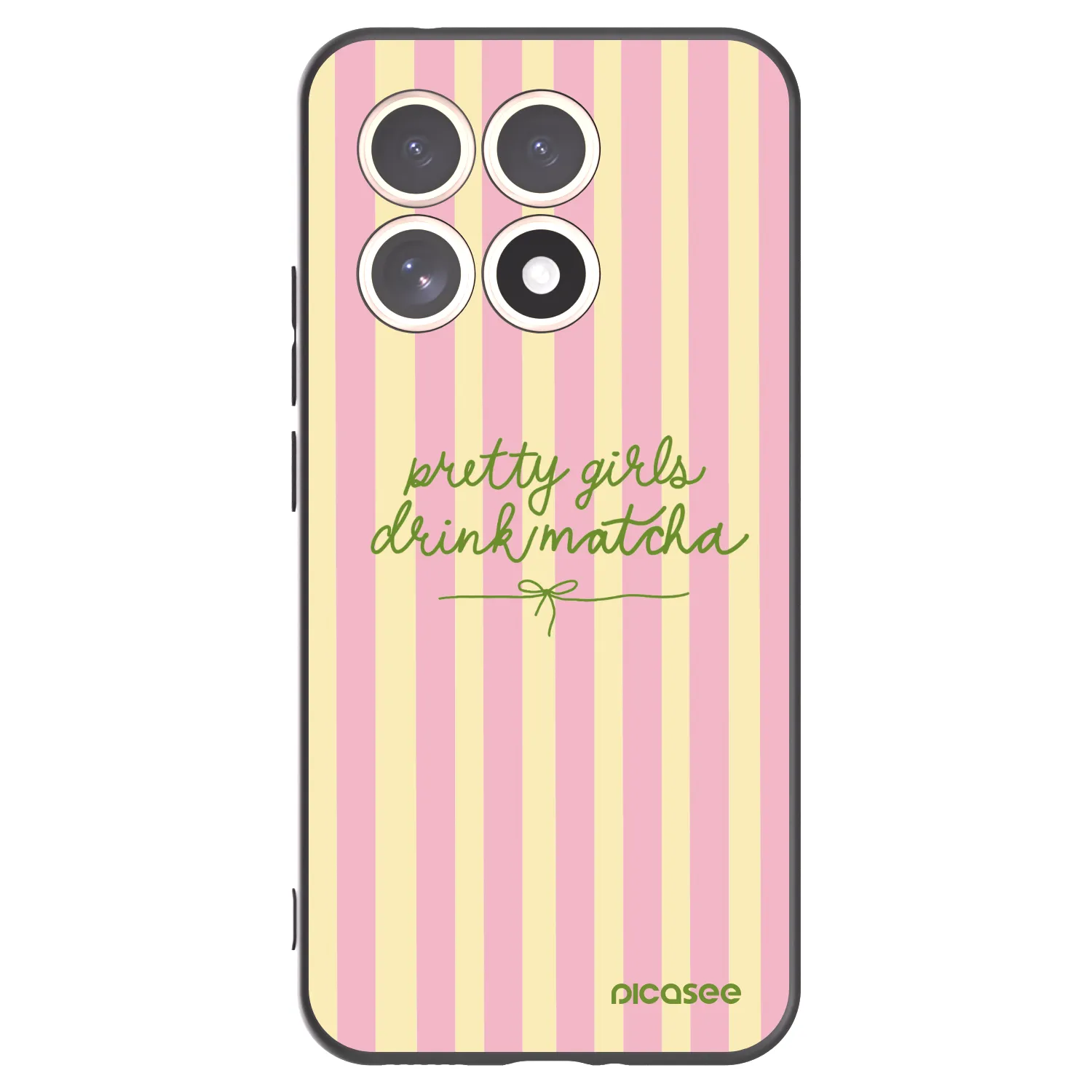 Picasee silikónový čierny obal pre Xiaomi 15T - Pretty matcha