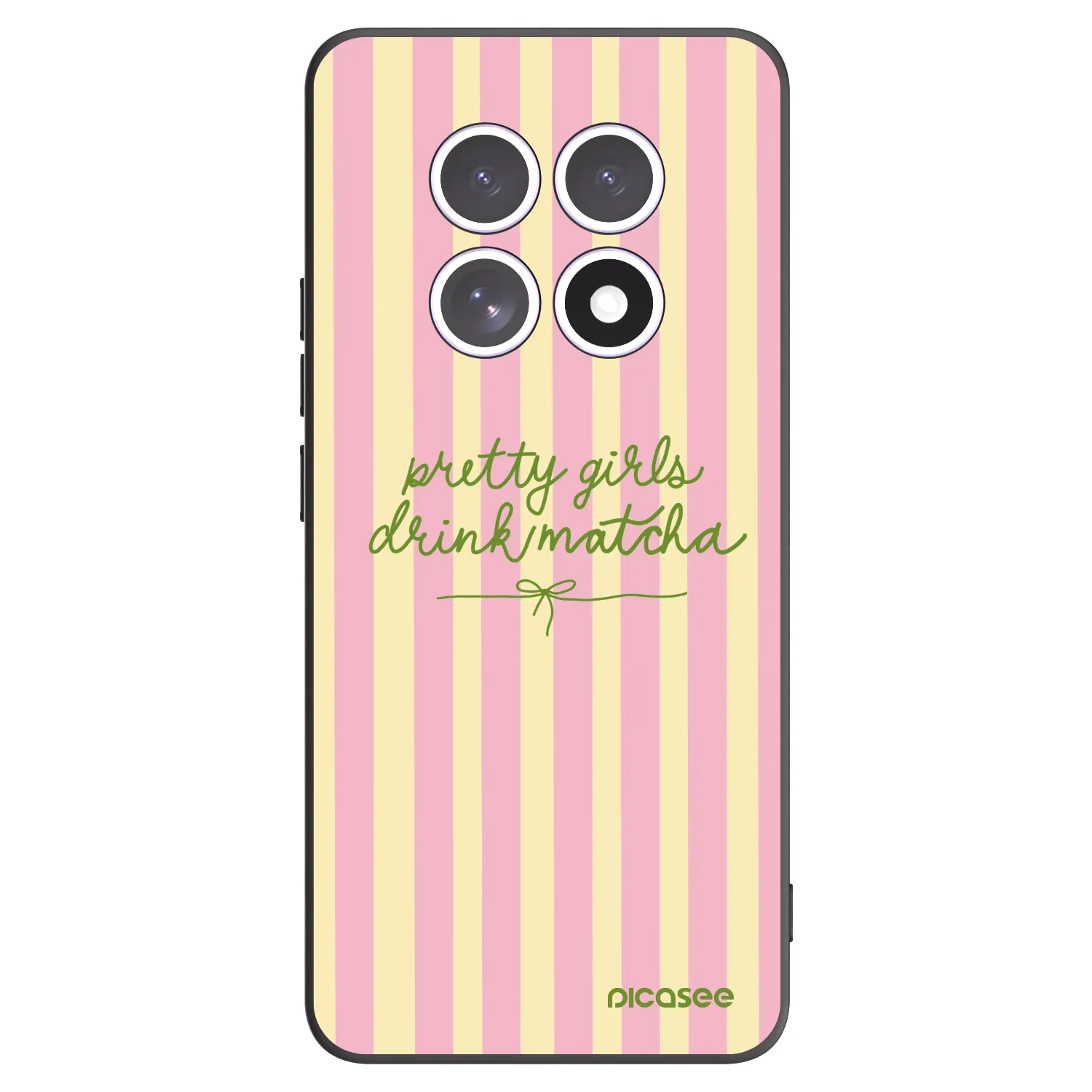 Picasee silikónový čierny obal pre Xiaomi Redmi Note 15 4G - Pretty matcha
