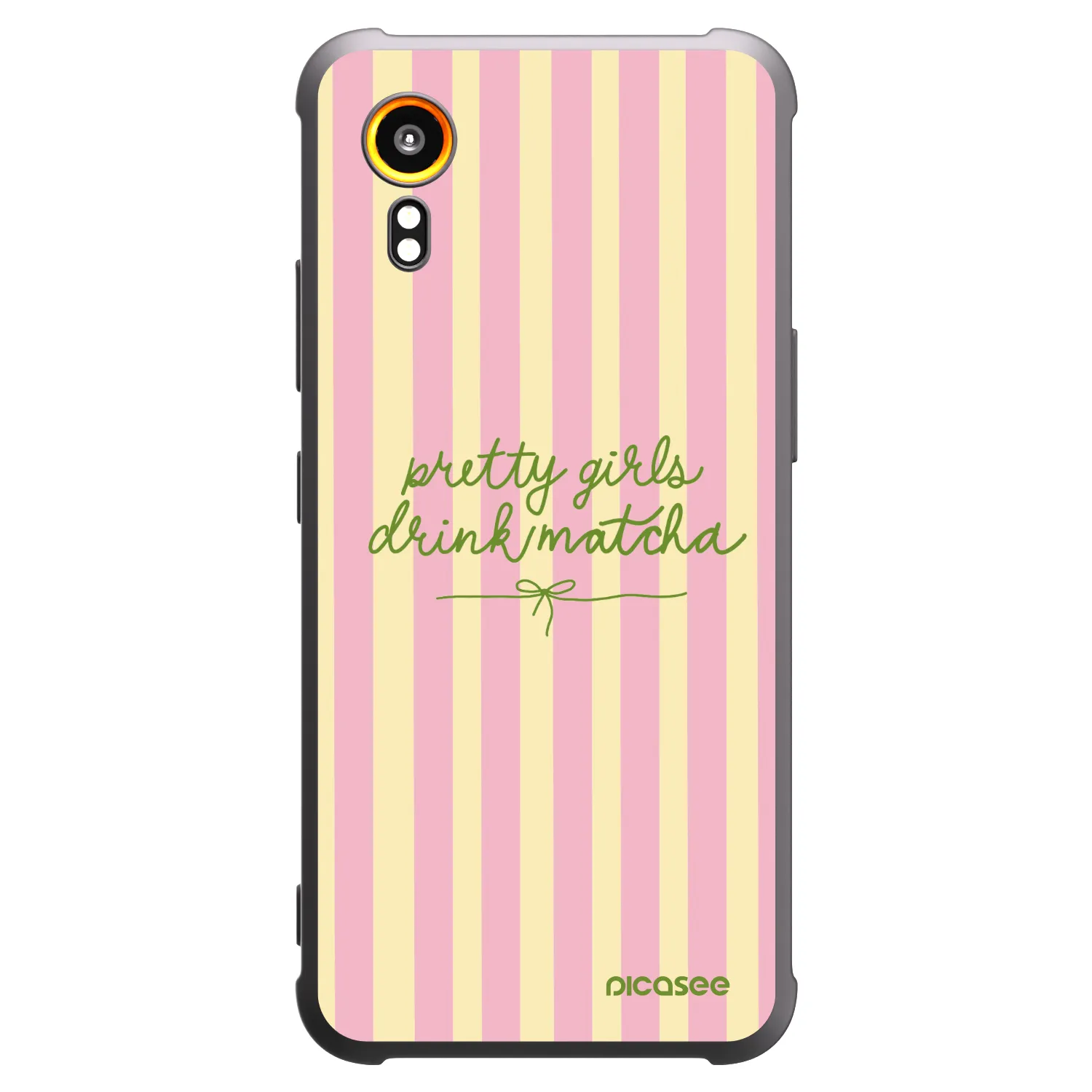 Picasee silikónový čierny obal pre Samsung Galaxy XCover 7 - Pretty matcha