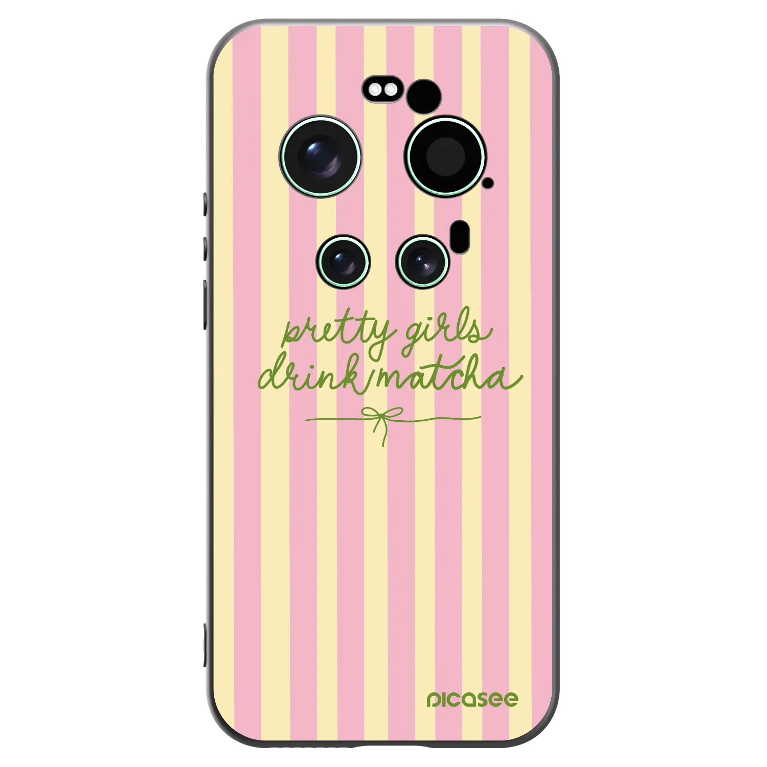 Picasee silikónový čierny obal pre Xiaomi 17 Ultra - Pretty matcha
