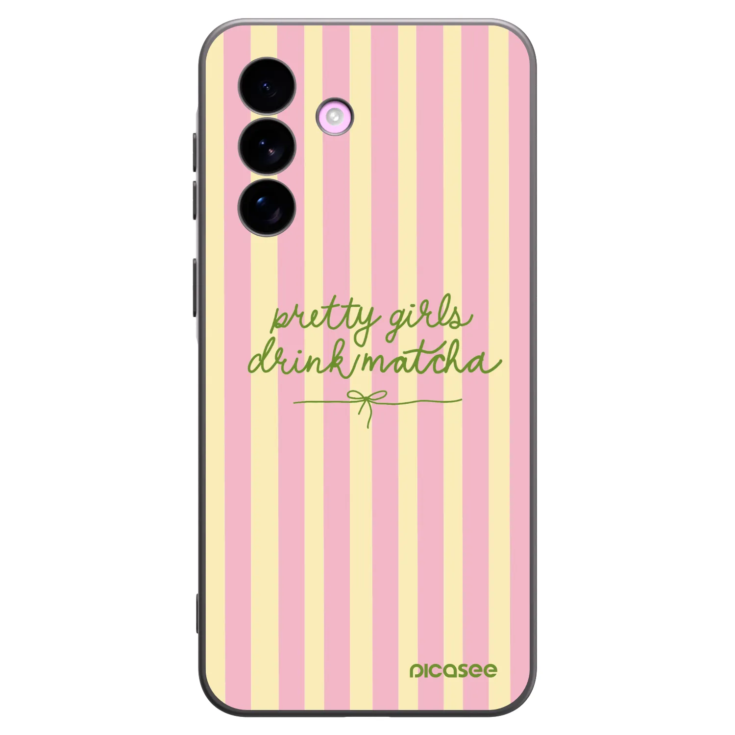 Picasee silikónový čierny obal pre Samsung Galaxy A57 5G - Pretty matcha