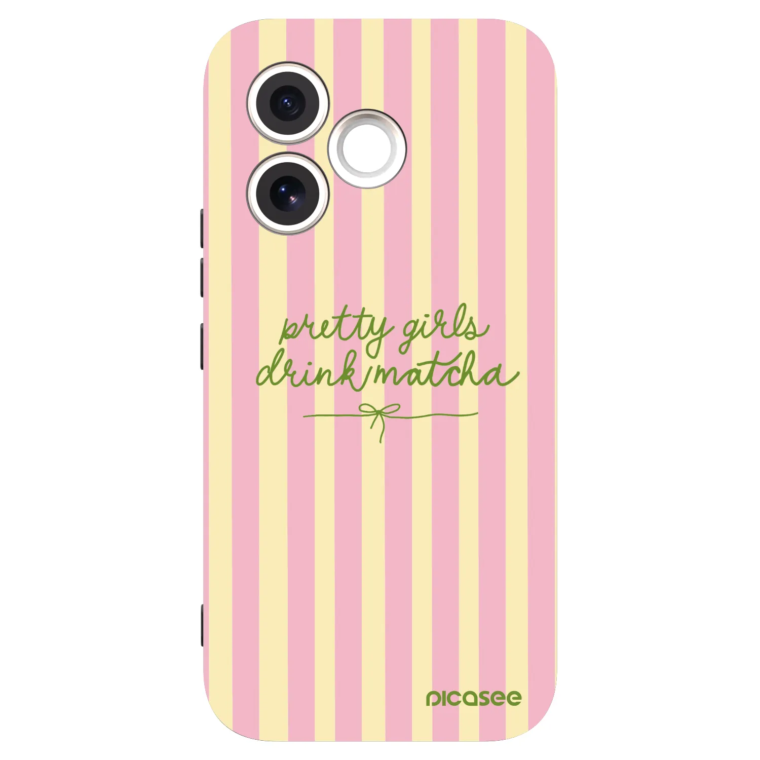 Picasee silikónový čierny obal pre Honor 600 Lite - Pretty matcha
