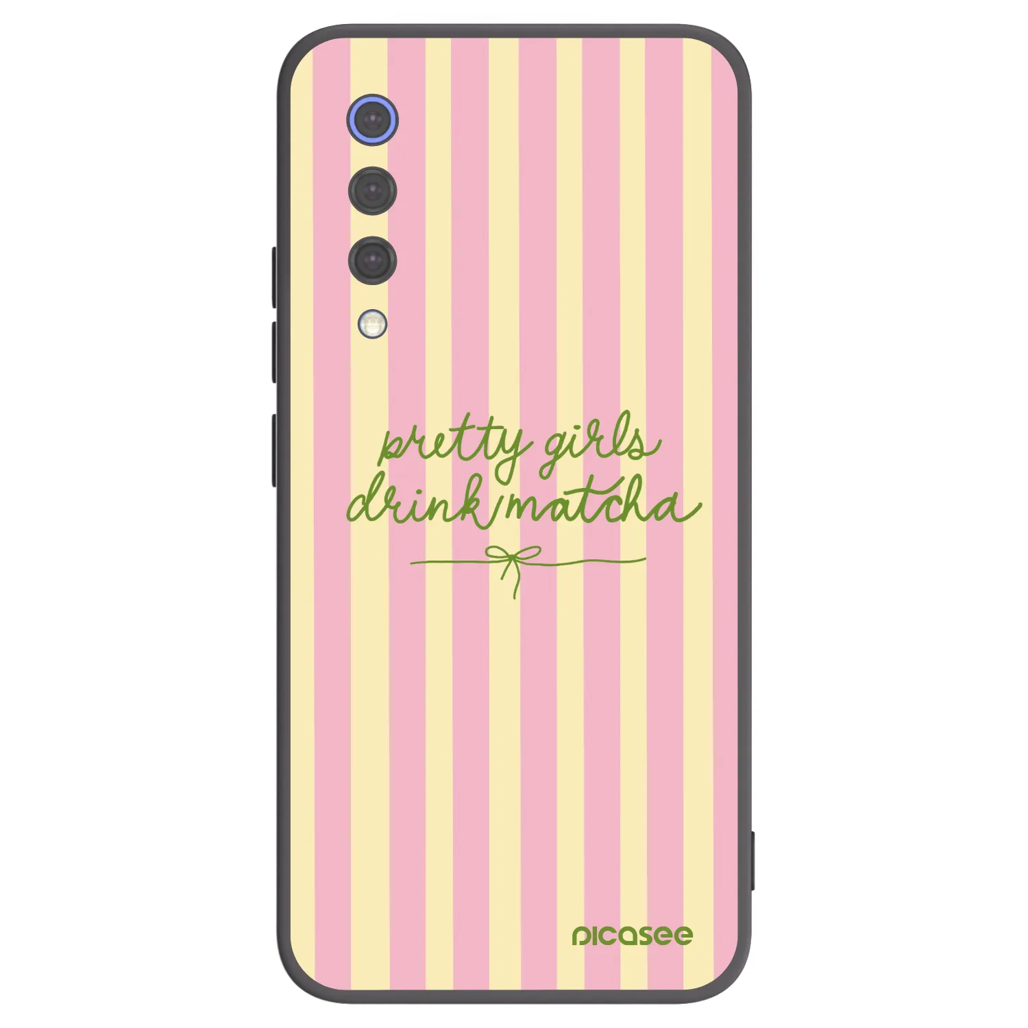 Picasee silikónový čierny obal pre Xiaomi Mi 9 SE - Pretty matcha