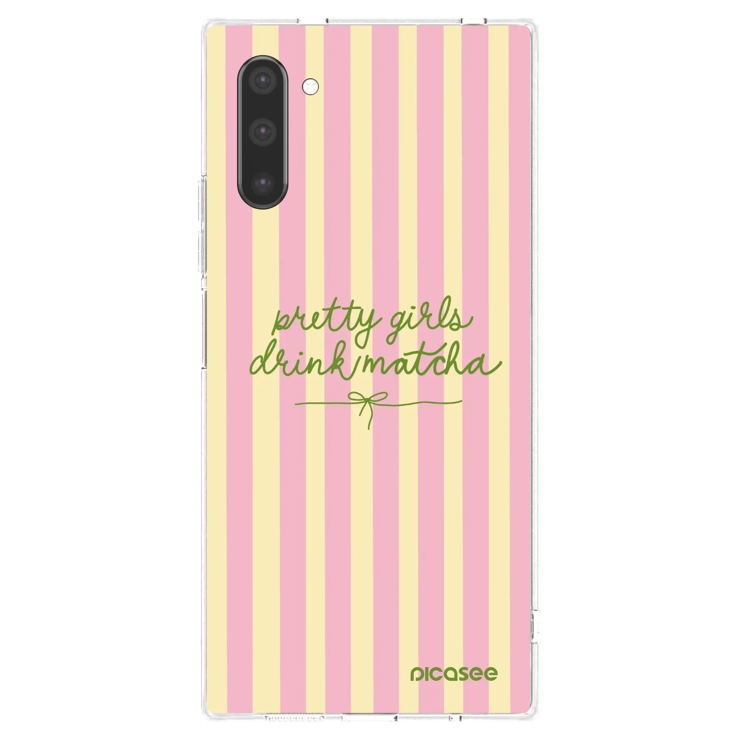 Picasee silikónový prehľadný obal pre Samsung Galaxy Note 10 N970F - Pretty matcha