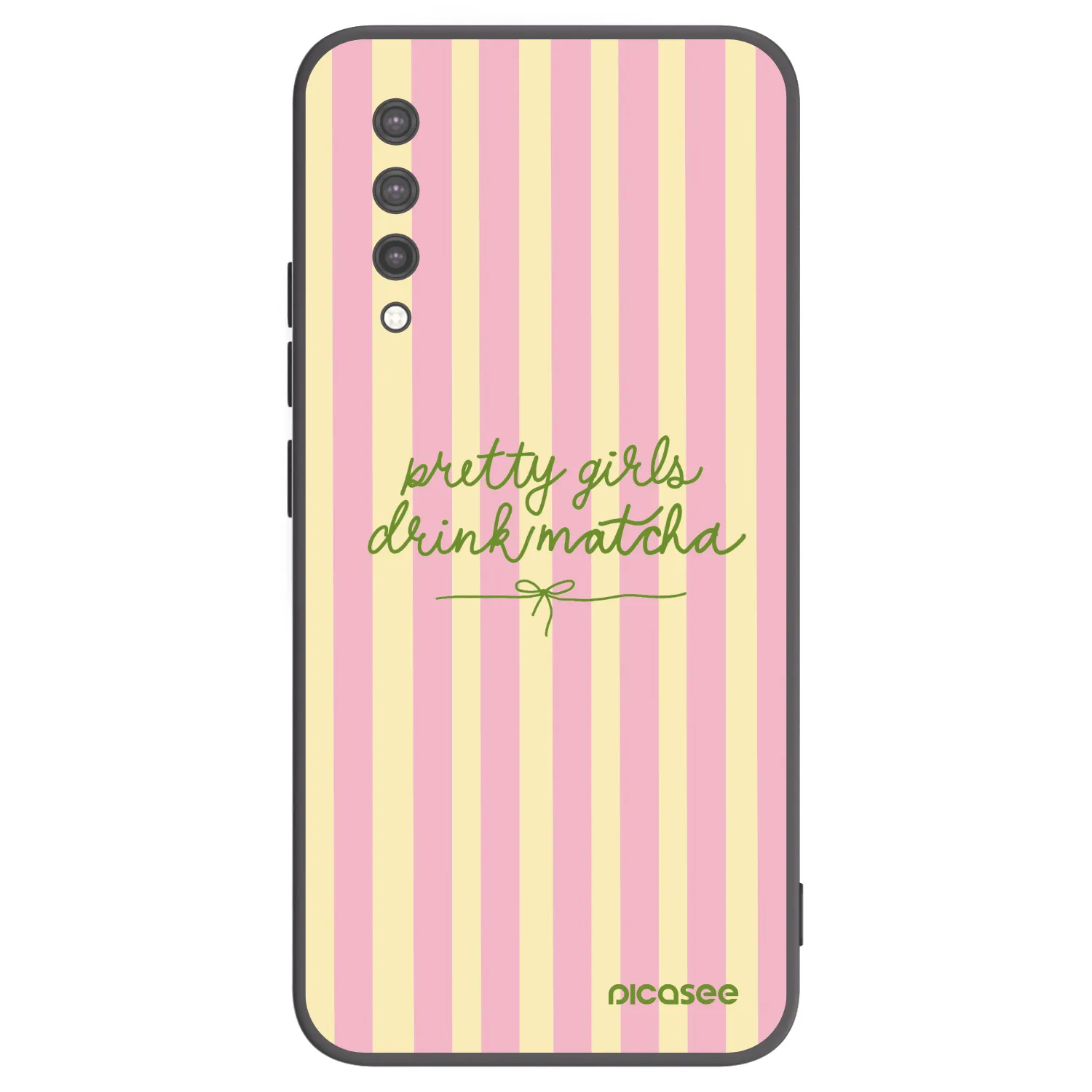 Picasee silikónový čierny obal pre Xiaomi Mi 9 Lite - Pretty matcha