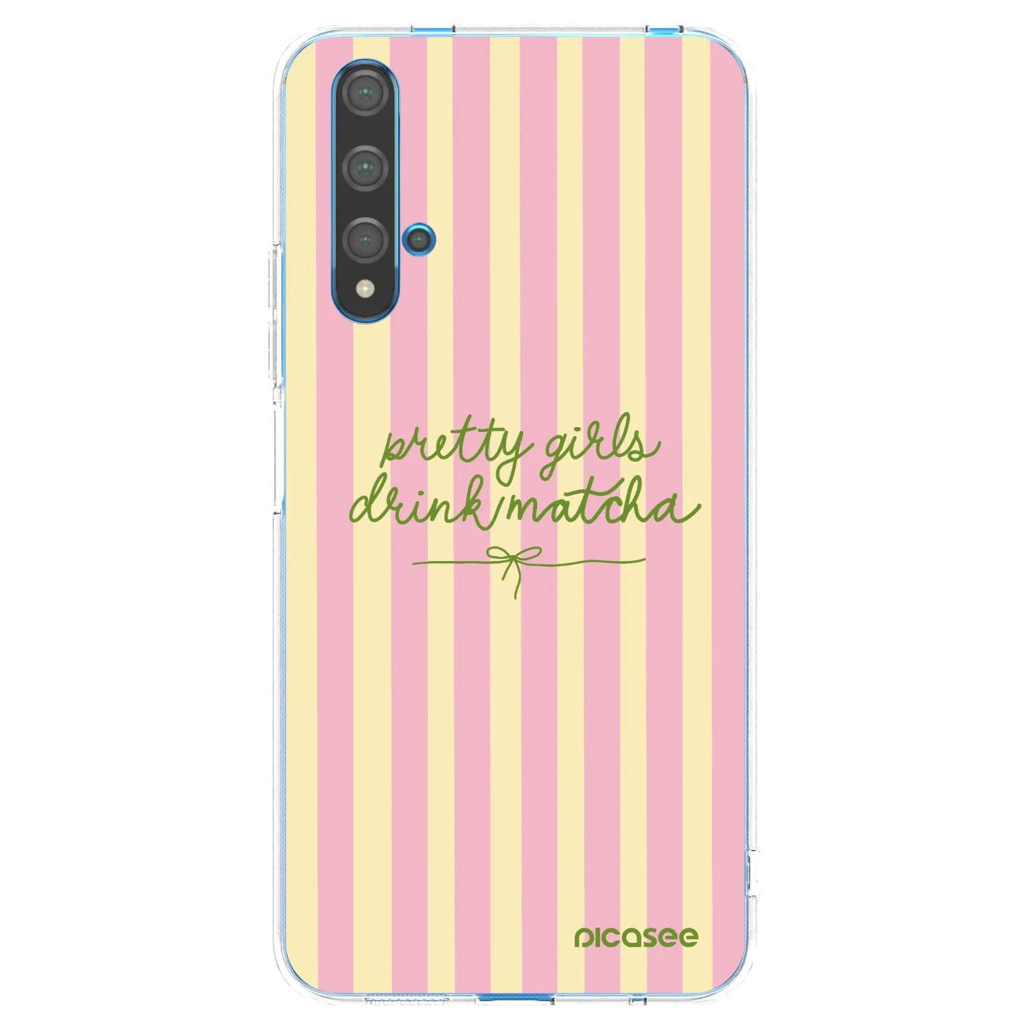 Picasee silikónový prehľadný obal pre Huawei Nova 5T - Pretty matcha