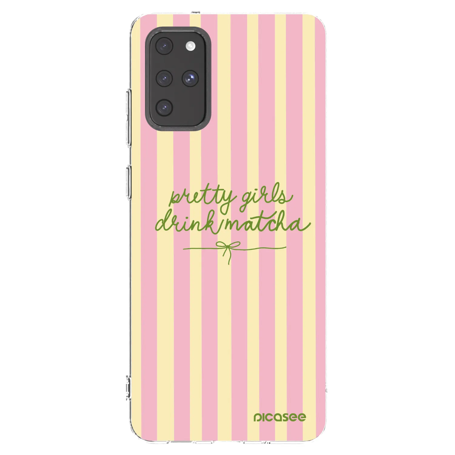 Picasee silikónový prehľadný obal pre Samsung Galaxy S20+ G985F - Pretty matcha