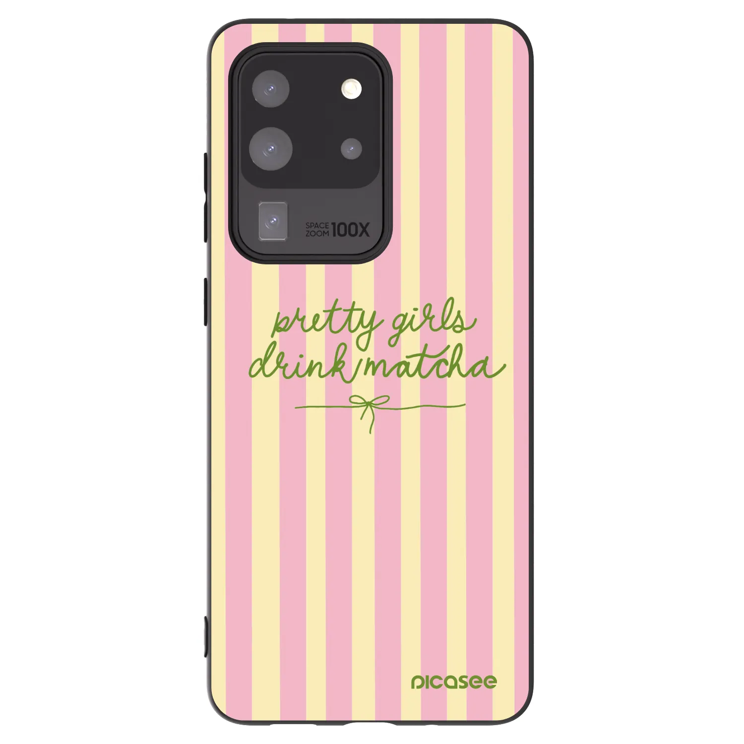 Picasee silikónový čierny obal pre Samsung Galaxy S20 Ultra 5G G988F - Pretty matcha