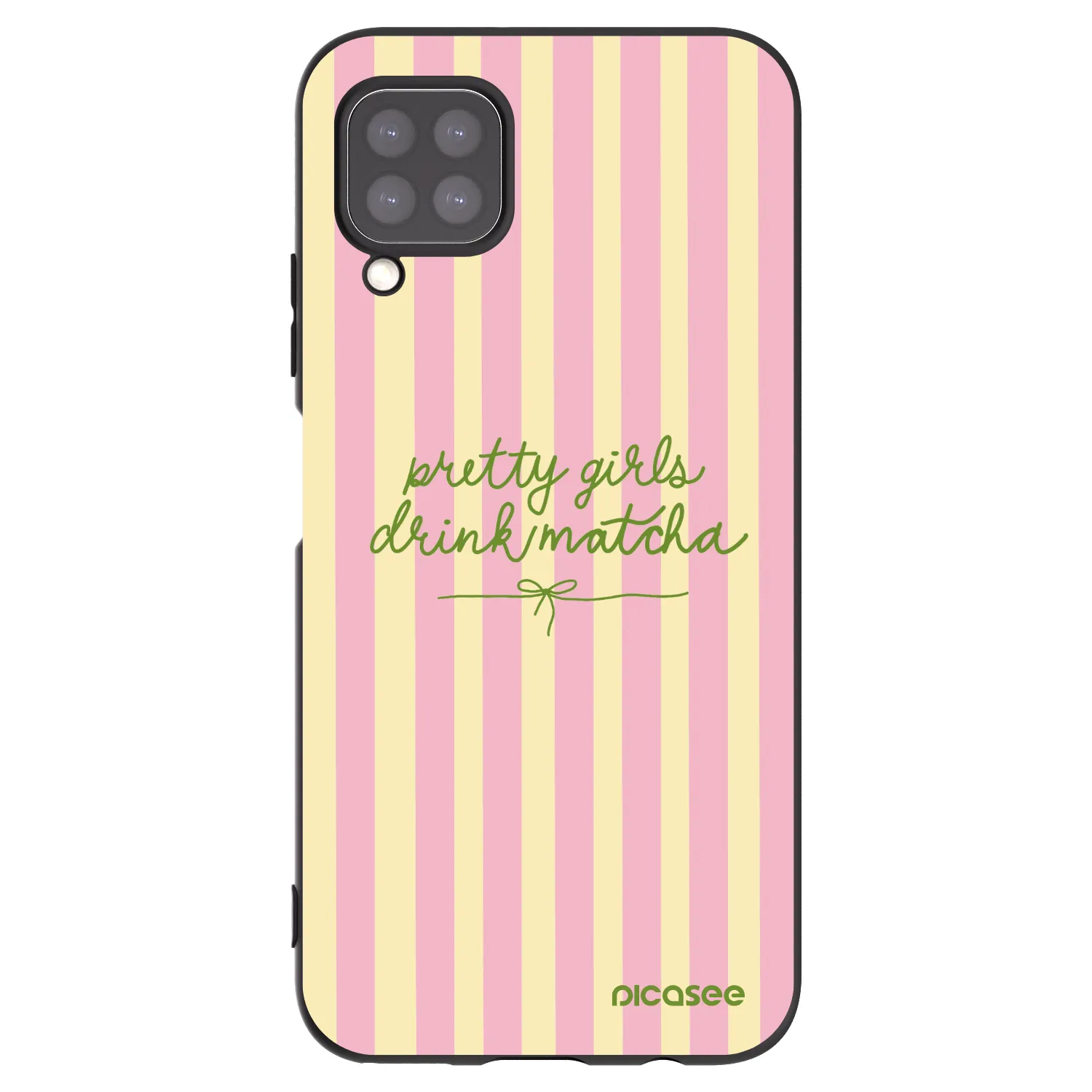 Picasee silikónový čierny obal pre Huawei P40 Lite - Pretty matcha