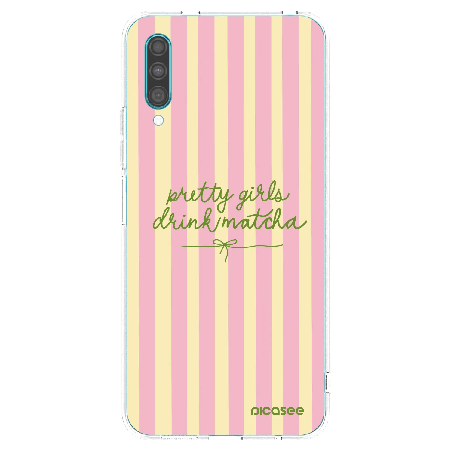 Picasee silikónový prehľadný obal pre Samsung Galaxy A30s A307F - Pretty matcha