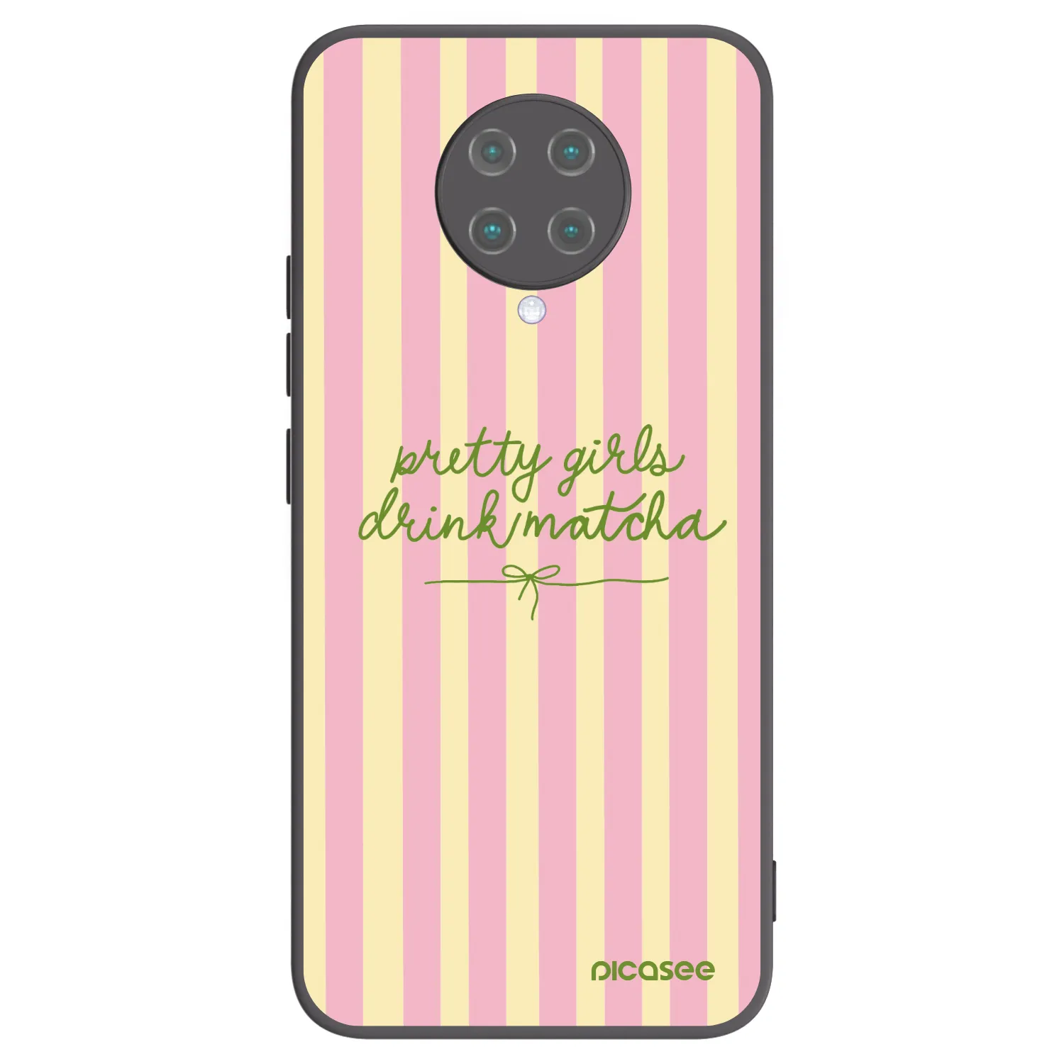 Picasee silikónový čierny obal pre Xiaomi Poco F2 Pro - Pretty matcha