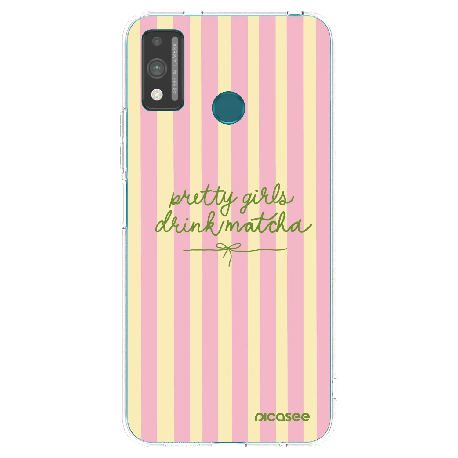 Picasee silikónový prehľadný obal pre Honor 9X Lite - Pretty matcha