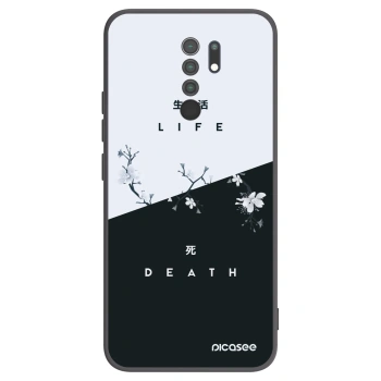 Picasee silikónový čierny obal pre Xiaomi Redmi 9 - Živý - Mŕtvy