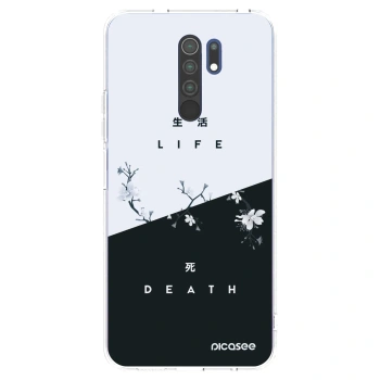 Picasee silikónový prehľadný obal pre Xiaomi Redmi 9 - Živý - Mŕtvy