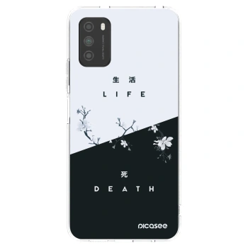 Picasee silikónový prehľadný obal pre Xiaomi Poco M3 - Živý - Mŕtvy