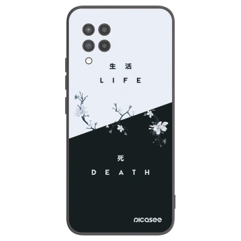 Picasee silikónový čierny obal pre Samsung Galaxy A42 A426B - Živý - Mŕtvy