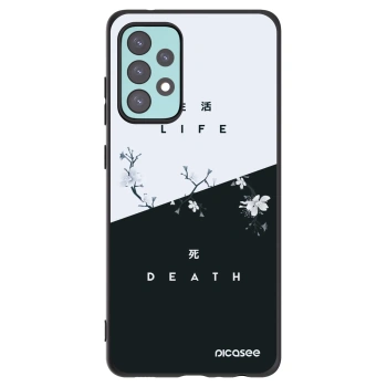 Picasee silikónový čierny obal pre Samsung Galaxy A72 A725F - Živý - Mŕtvy