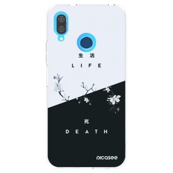 Picasee silikónový prehľadný obal pre Huawei P20 Lite - Živý - Mŕtvy
