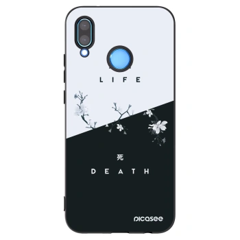 Picasee silikónový čierny obal pre Huawei P20 Lite - Živý - Mŕtvy