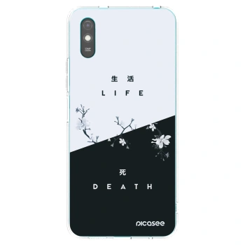 Picasee silikónový prehľadný obal pre Xiaomi Redmi 9AT - Živý - Mŕtvy