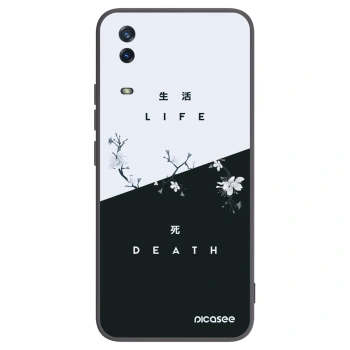 Picasee silikónový čierny obal pre Vivo Y11s - Živý - Mŕtvy