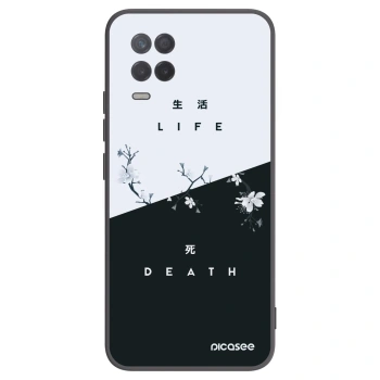 Picasee silikónový čierny obal pre Realme 8 5G - Živý - Mŕtvy
